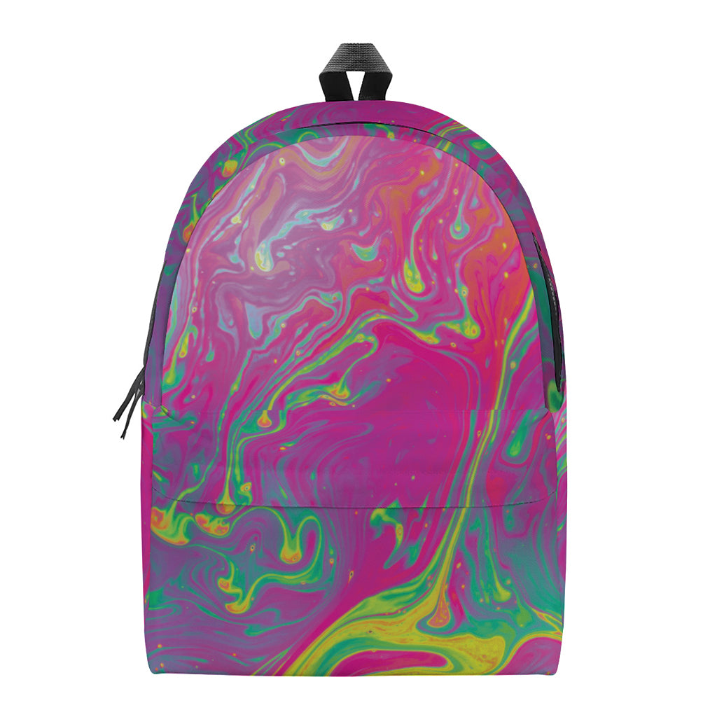 Psychedelic Formed Print Backpack