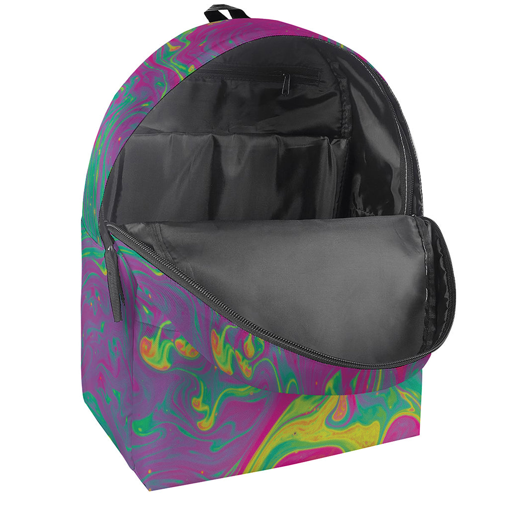 Psychedelic Formed Print Backpack