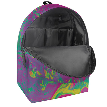 Psychedelic Formed Print Backpack