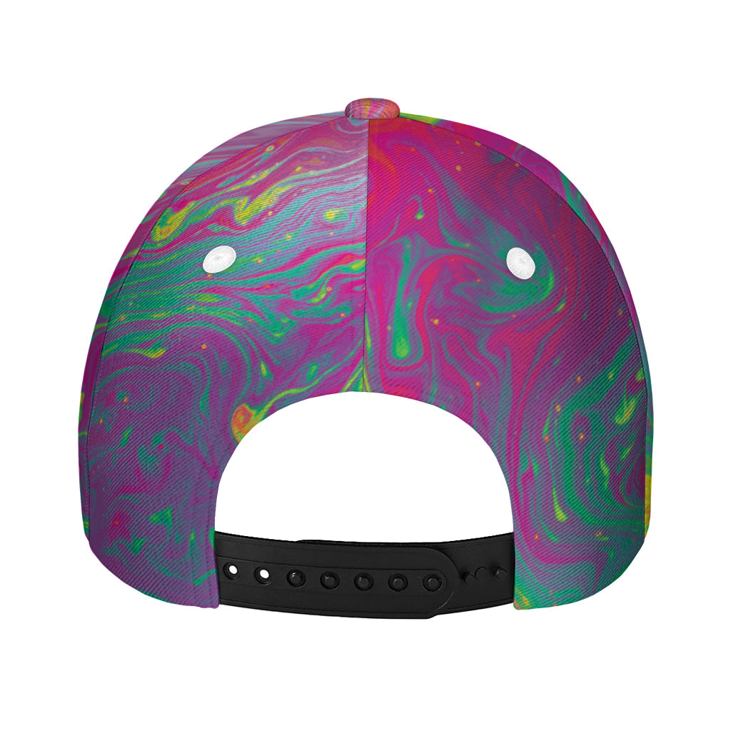 Psychedelic Formed Print Baseball Cap