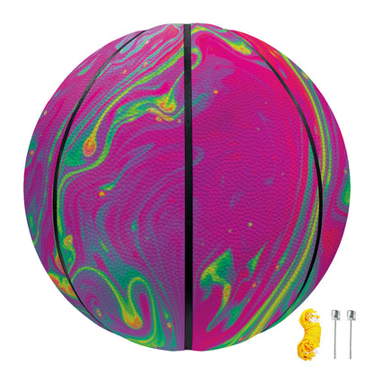Psychedelic Formed Print Basketball