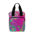 Psychedelic Formed Print Bible Tote Bag