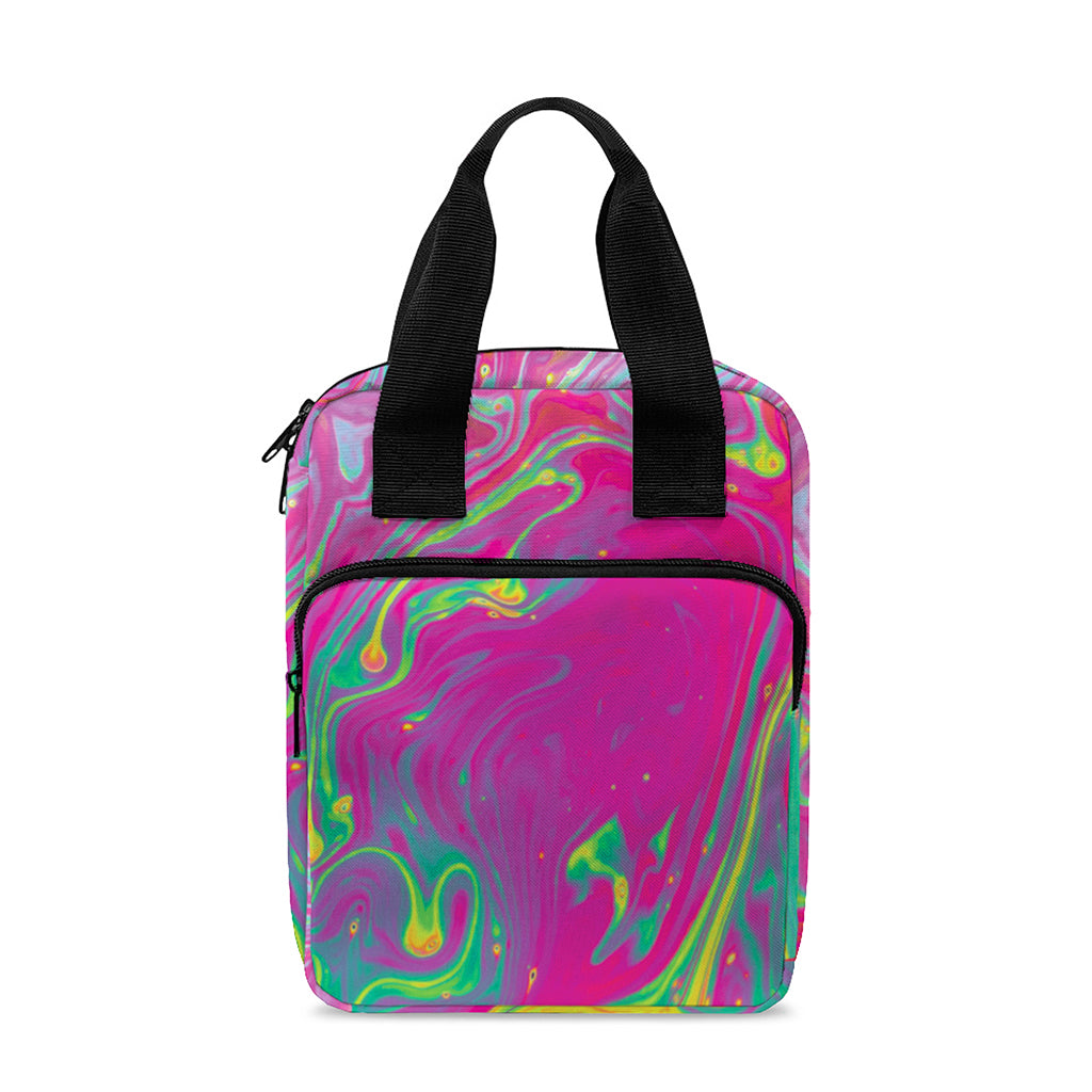 Psychedelic Formed Print Bible Tote Bag