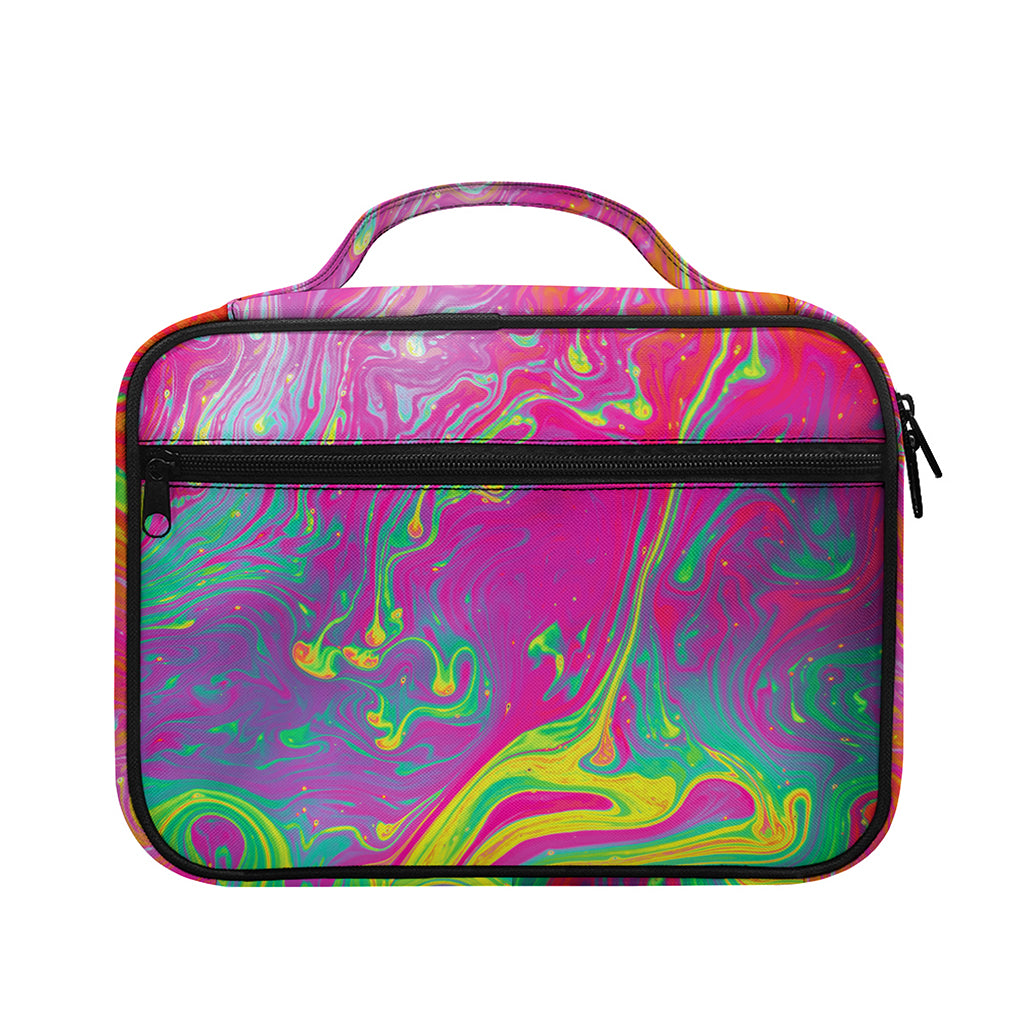Psychedelic Formed Print Briefcase Bible Bag