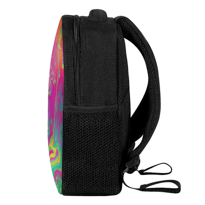 Psychedelic Formed Print Casual Backpack