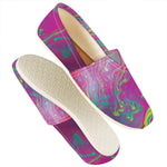 Psychedelic Formed Print Casual Shoes