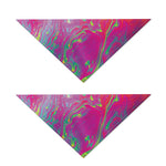 Psychedelic Formed Print Dog Bandana