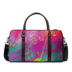 Psychedelic Formed Print Duffle Bag