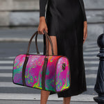 Psychedelic Formed Print Duffle Bag