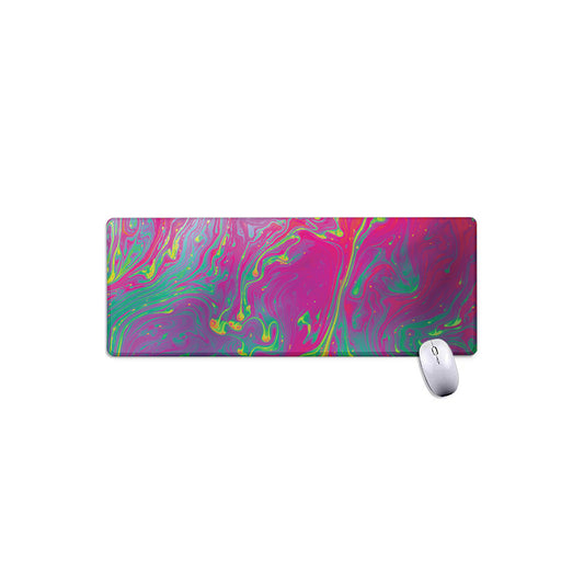 Psychedelic Formed Print Extended Mouse Pad
