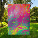 Psychedelic Formed Print Garden Flag