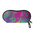 Psychedelic Formed Print Glasses Case