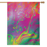 Psychedelic Formed Print House Flag