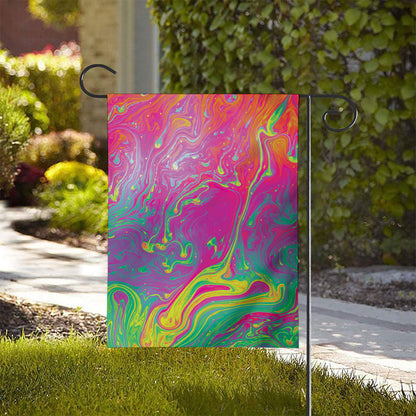 Psychedelic Formed Print House Flag