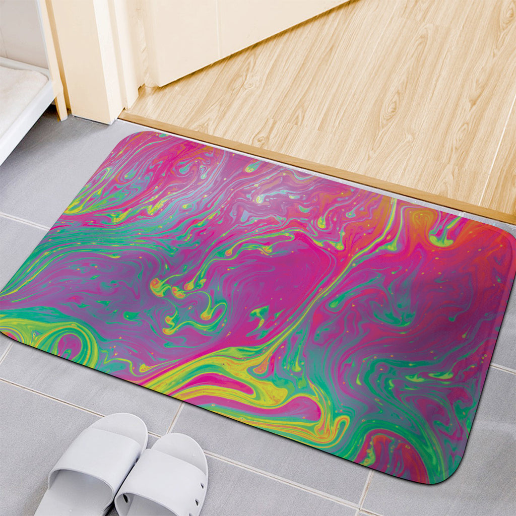Psychedelic Formed Print Indoor Door Mat
