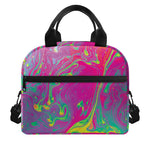 Psychedelic Formed Print Insulated Lunch Bag