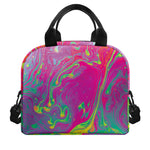 Psychedelic Formed Print Insulated Lunch Bag