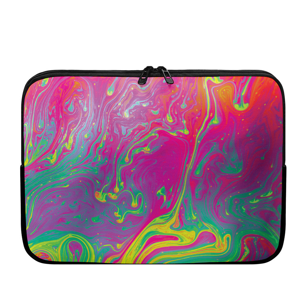 Psychedelic Formed Print Laptop Sleeve