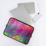 Psychedelic Formed Print Laptop Sleeve