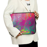Psychedelic Formed Print Laptop Sleeve