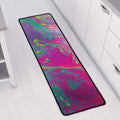 Psychedelic Formed Print Long Kitchen Mat