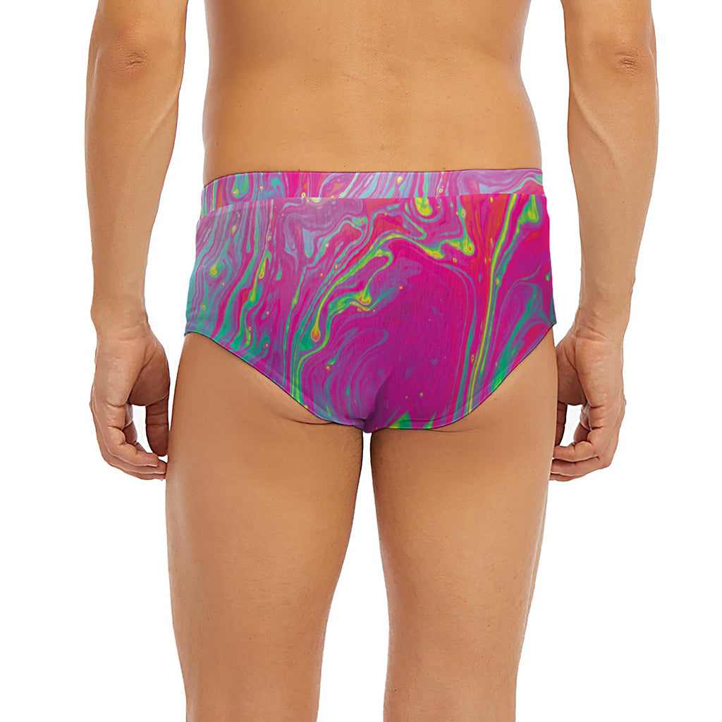 Psychedelic Formed Print Men's Briefs