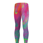 Psychedelic Formed Print Men's leggings