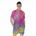 Psychedelic Formed Print Men's Romper