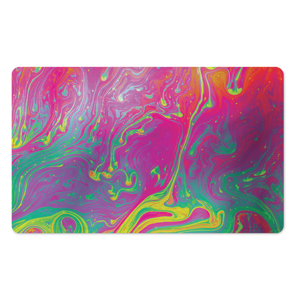 Psychedelic Formed Print Polyester Doormat