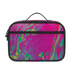 Psychedelic Formed Print Portable Lunch Bag