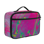 Psychedelic Formed Print Portable Lunch Bag