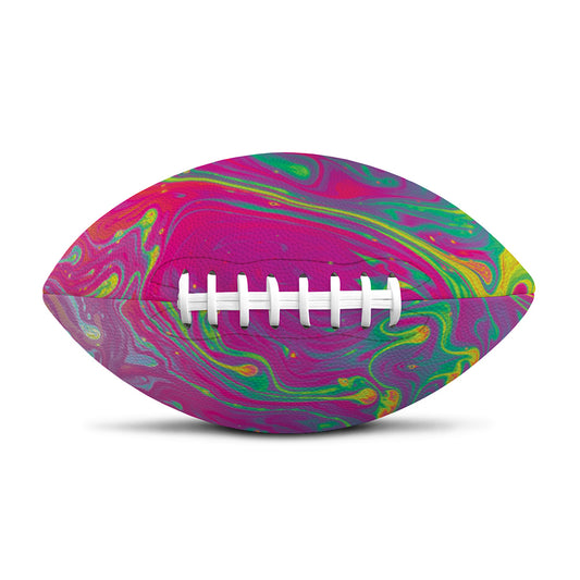 Psychedelic Formed Print Rugby Ball