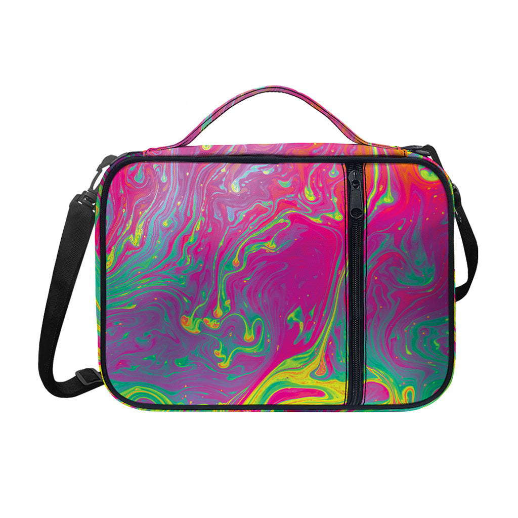 Psychedelic Formed Print Shoulder Strap Bible Bag