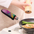 Psychedelic Formed Print Skillet Handle Cover