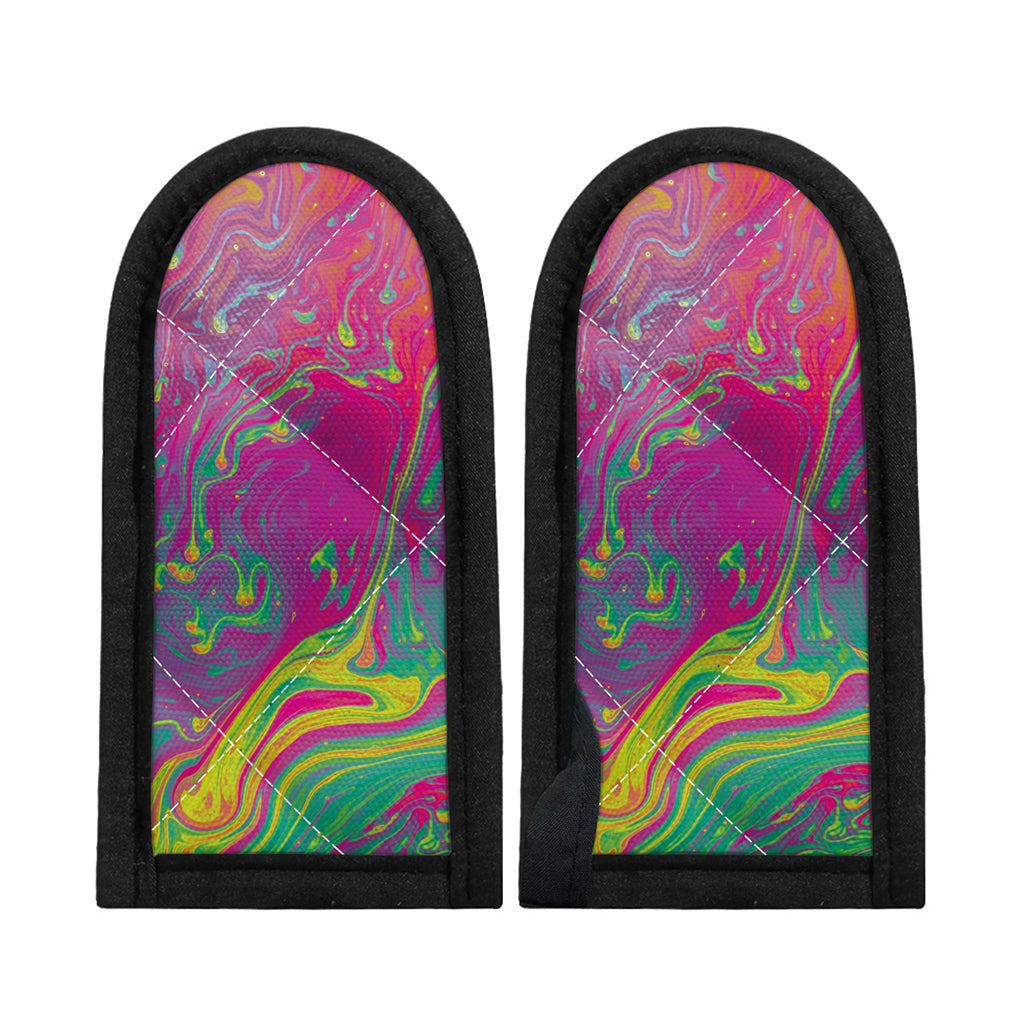 Psychedelic Formed Print Skillet Handle Cover