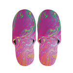 Psychedelic Formed Print Slippers