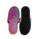 Psychedelic Formed Print Slippers