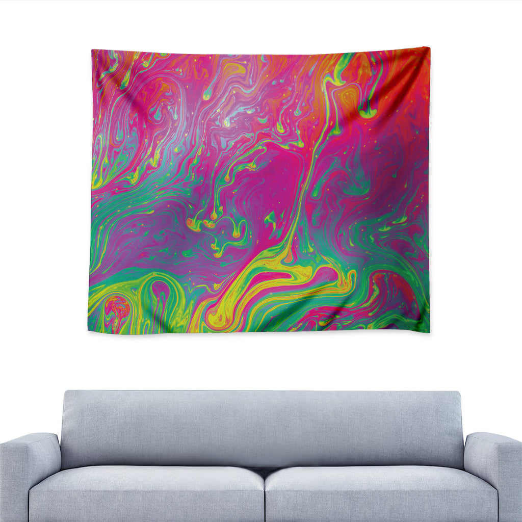 Psychedelic Formed Print Tapestry