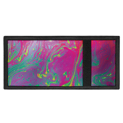 Psychedelic Formed Print Trifold Wallet