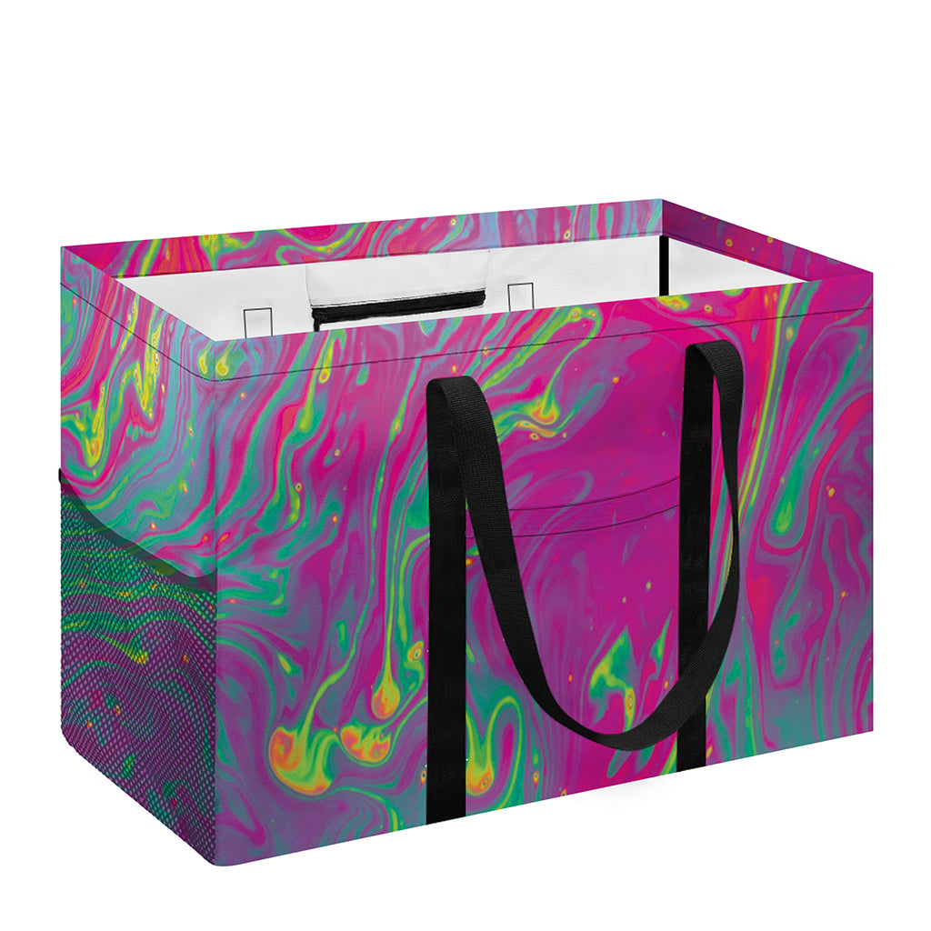 Psychedelic Formed Print Utility Tote Bag