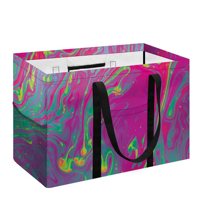 Psychedelic Formed Print Utility Tote Bag