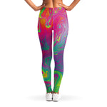 Psychedelic Formed Print Women's Leggings