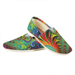 Psychedelic Fractal Print Casual Shoes