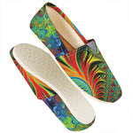 Psychedelic Fractal Print Casual Shoes