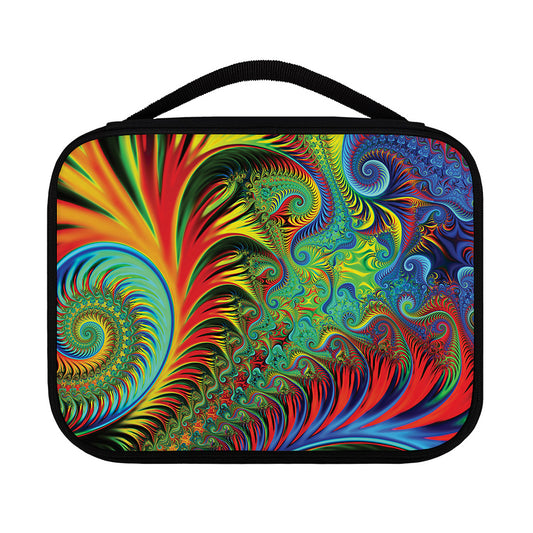 Psychedelic Fractal Print Classic Bible Case