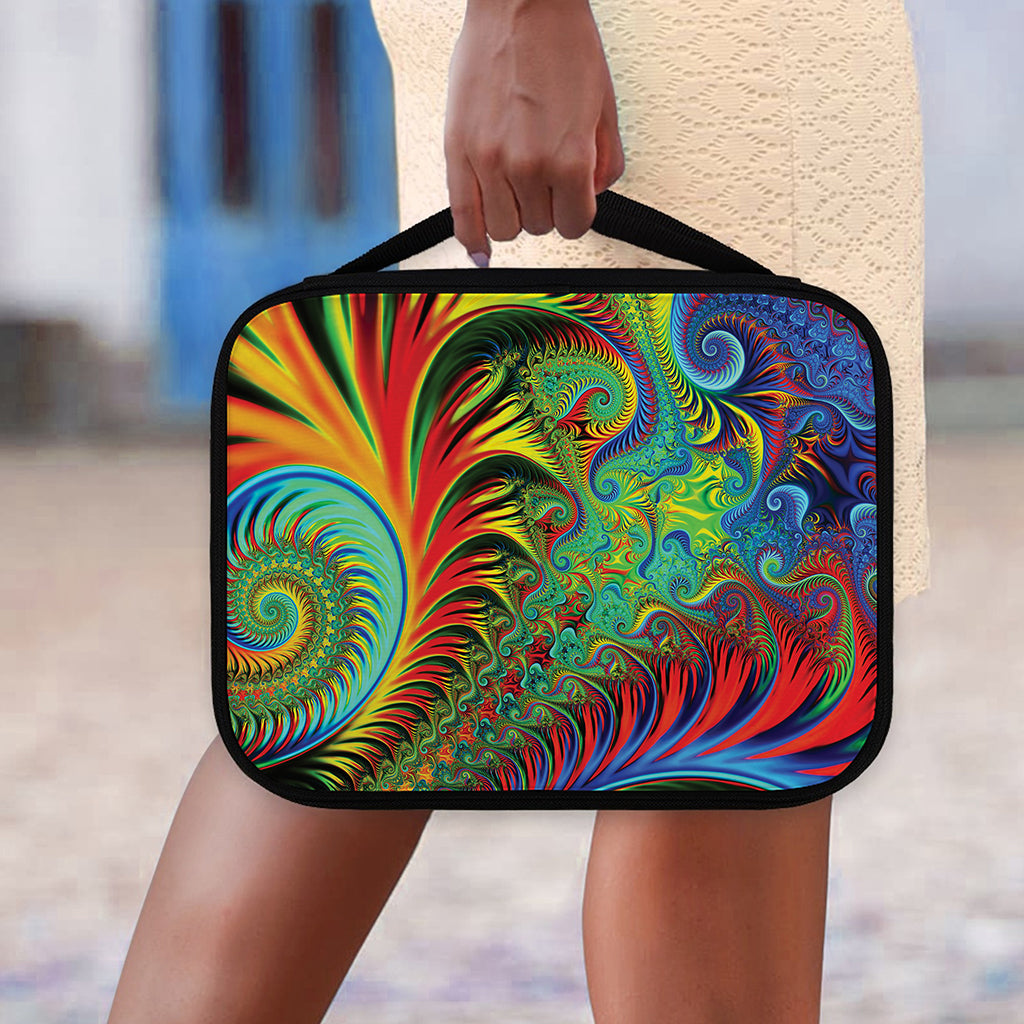 Psychedelic Fractal Print Classic Bible Case