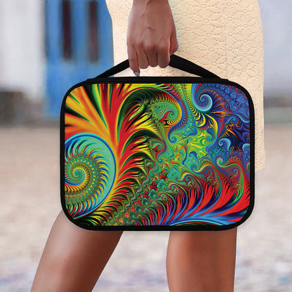 Psychedelic Fractal Print Classic Bible Case