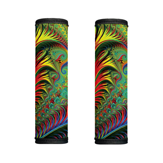 Psychedelic Fractal Print Handle Covers