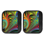 Psychedelic Fractal Print Handle Covers