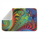 Psychedelic Fractal Print Indoor Door Mat
